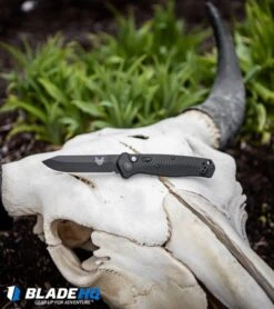 Benchmade Mediator Automatic Knife Black G-10 (3.3" Black) 8551BK -Benchmade Benchmade Mediator Automatic Knife Black G 10 Black 8551BK BHQ 99473 kp buffalo web