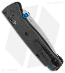 Benchmade Mini Bugout AXIS Lock Knife Carbon Fiber (2.8" Satin S90V) 533-3 -Benchmade Benchmade Mini Bugout AXIS Lock CF Satin BHQ 137281 jr side