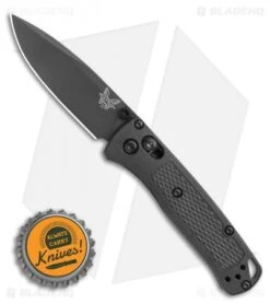Benchmade Mini Bugout AXIS Lock Knife Black CF-Elite (2.8" Black) 533BK-2 -Benchmade Benchmade Mini Bugout AXIS Lock Knife Black 2.8 Black 533BK 2 BHQ 118554 LS Bottlecap