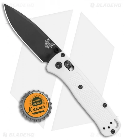 Benchmade Mini Bugout AXIS Lock Knife White (2.82" Black) 533BK-1 6 Benchmade Mini Bugout AXIS Lock Knife White (2.82" Black) 533BK-1 - Image 4