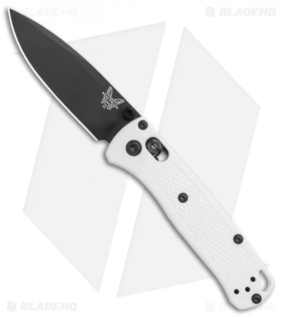 Benchmade Mini Bugout AXIS Lock Knife White (2.82" Black) 533BK-1 3 Benchmade Mini Bugout AXIS Lock Knife White (2.82" Black) 533BK-1