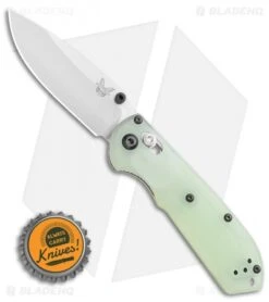 Benchmade Mini Freek AXIS Lock Knife Natural G-10 (3" Stonewash) -Benchmade Benchmade Mini Freek AXIS Lock Knife Natural G 10 3 Satin BHQ 121454 LS Bottlecap