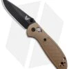 Benchmade Mini Griptilian AXIS Lock Knife Sand (2.91" Black) 556BKSN-154CM -Benchmade Benchmade Mini Griptilian AXIS Sand Black 556BKSN S30V BHQ 6214 jr