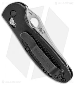 Benchmade Mini Griptilian Axis Lock Knife Black (2.91" Satin S30V) 555 -Benchmade Benchmade Mini Griptilian Axis Lock 555 PLN BHQ 1154 jr side