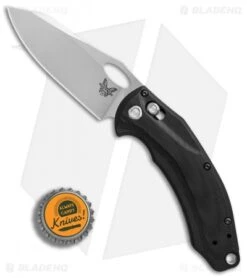Benchmade Mini Loco AXIS Lock Knife Black G-10 (3.38" Stonewash) 818 -Benchmade Benchmade Mini Loco black G10 sw BHQ 76462 er bottlecap 2