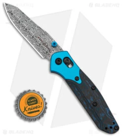 Benchmade Mini Osborne Gold Class Arctic Storm Carbon Fiber (2.9" Dam) 945-221 -Benchmade Benchmade Mini Osvorne Gold Class Artic Storm Cabon Fiber 2in Dam BHQ 137282 td size