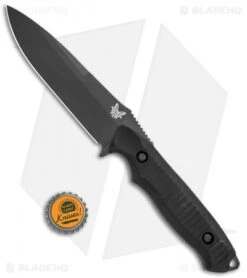 Benchmade Nimravus Knife (4.5" Black) 140BK -Benchmade Benchmade Nimravus Black Black 140BK BHQ 1490 jr bottlecap