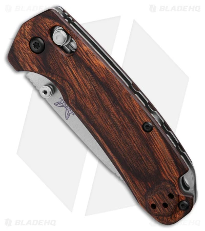 Benchmade North Fork AXIS Lock Knife Wood (2.97" Stonewash) 15031-2 4 Benchmade North Fork AXIS Lock Knife Wood (2.97" Stonewash) 15031-2 - Image 2