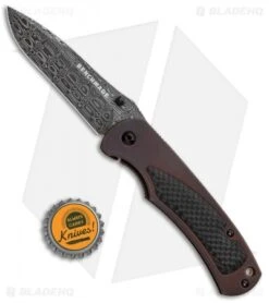 Benchmade Pinnacle Gold Class Knife W/ Damascus Blade & Titanium Handle 750-101 -Benchmade Benchmade Pinnacle Gold Class 750 101 Ti Damascus 3 BHQ 7054 jr bottlecap