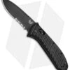 Benchmade 5700SBK Auto Presidio II Automatic Knife (3.7" Black Serr) -Benchmade Benchmade Presidio II AXIS Black Serr Auto 5700SBK BHQ 51642 jr 2