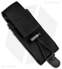 Benchmade 5700SBK Auto Presidio II Automatic Knife (3.7" Black Serr) -Benchmade Benchmade Presidio II AXIS Black Serr Auto 5700SBK BHQ 51642 jr case