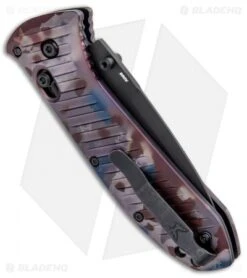 Benchmade Presidio II Limited Edition Knife Rustic (3.7" Black Serr) 570BK-1801 -Benchmade Benchmade Presidio II LE Rustic Black Serr 570SBK 1801 BHQ 91119 jr side