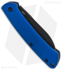 Benchmade Proper Slip Joint Knife Blue G-10 (2.8" Black) 319DLC-1801 -Benchmade Benchmade Proper SJ Blue G 10 Black 319DLC 1801 BHQ 83445 jr side