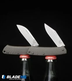 Benchmade Proper Clip Point Slip Joint Knife Carbon Fiber/FDE (2.8" SW) 318-2 -Benchmade Benchmade Proper Sheepsfoot Slip Joint Knife Carbon Fiber FDE SW 319 2 BHQ 97554 kp bottle tops web