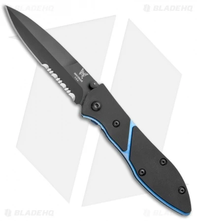 Rare Benchmade Sentinel Liner Lock Knife (3.75" Black Serr) 875SBT 3 Rare Benchmade Sentinel Liner Lock Knife (3.75" Black Serr) 875SBT