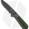 Benchmade Redoubt AXIS Lock Knife Green/Gray Grivory (3.6" Cerakote Serr) 430SBK -Benchmade Benchmade Redoubt AXIS Lock Green Gray Grivory Cerakote Serr BHQ 137276 jr