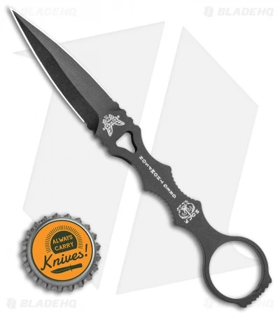 Benchmade SOCP Dagger Fixed Blade Knife Sand Sheath (3.22" Black) 176BKSN 6 Benchmade SOCP Dagger Fixed Blade Knife Sand Sheath (3.22" Black) 176BKSN - Image 4