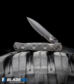 Benchmade SOCP Tactical Folder AXIS Lock Knife CF-Elite (4.5" Black) 391SBK -Benchmade Benchmade SOCP Tactical Folder AXIS Lock Knife CF Elite Black 391SBK BHQ 104893 kp tire web