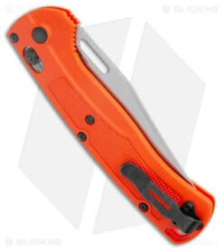 Benchmade Taggedout AXIS Lock Knife Orange Grivory (3.5" Stonewash) 15535 7 Benchmade Taggedout AXIS Lock Knife Orange Grivory (3.5" Stonewash) 15535 -Benchmade Benchmade Taggedout AXIS Lock Orange Grivory SW BHQ 137283 jr side