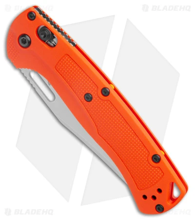 Benchmade Taggedout AXIS Lock Knife Orange Grivory (3.5" Stonewash) 15535 3 Benchmade Taggedout AXIS Lock Knife Orange Grivory (3.5" Stonewash) 15535 - Image 2