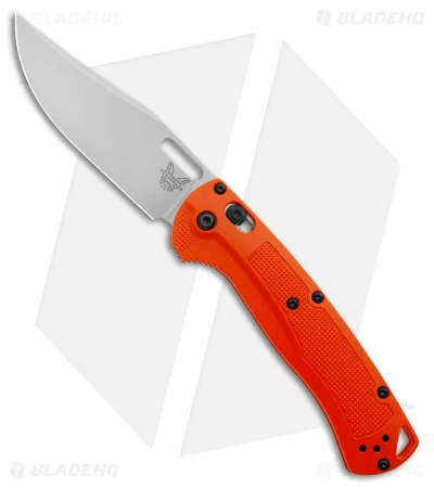 Benchmade Taggedout AXIS Lock Knife Orange Grivory (3.5" Stonewash) 15535 2 Benchmade Taggedout AXIS Lock Knife Orange Grivory (3.5" Stonewash) 15535