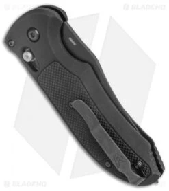 Benchmade Triage AXIS Lock Automatic Knife (3.58" Black Serr) 9170SBK -Benchmade Benchmade Triage AXIS Lock Auto Black Serr 9170SBK BHQ 15157 jr side