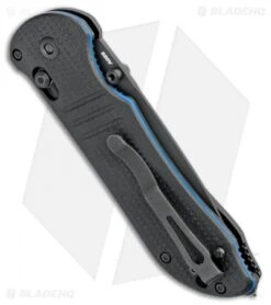 Benchmade 917SBK-1901 Triage Axis Lock Knife Black G-10 (3.4" Black Serr) -Benchmade Benchmade Triage Axis Lock black G 10 Black Serr 917SBK 1901 BHQ 105738 jr side