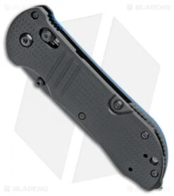 Benchmade 917SBK-1901 Triage Axis Lock Knife Black G-10 (3.4" Black Serr) -Benchmade Benchmade Triage Axis Lock black G 10 Black Serr 917SBK 1901 BHQ 105738 jr spine