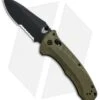 Benchmade Turret AXIS Lock Folding Knife OD Green G-10 (3.7" Black Serr) 980SBK -Benchmade Benchmade Turret Axis Lock OD Green G 10 Black Serr 980SBK BHQ 92611 jr
