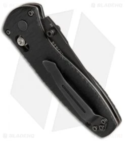 Benchmade Warn 587BK-1 Barrage Tanto Knife (2.94" Black) *Collection -Benchmade Benchmade Warn Barrage Tanto 587BK 1 Collection BHQ 49409 jr side