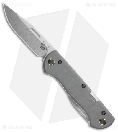 Benchmade Weekender Slip Joint Knife Cool Gray G-10 (3" SW) 317 4 Benchmade Weekender Slip Joint Knife Cool Gray G-10 (3" SW) 317 - Image 2