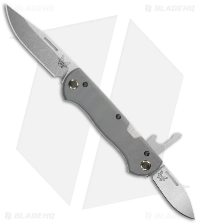 Benchmade Weekender Slip Joint Knife Cool Gray G-10 (3" SW) 317 3 Benchmade Weekender Slip Joint Knife Cool Gray G-10 (3" SW) 317