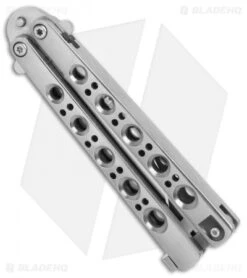 Rare Pre-Production Benchmade 31S Balisong Butterfly Knife (3" Satin Serr) -Benchmade Rare Pre Production benchmade 31S bali satin serr BHQ 37215 er spine