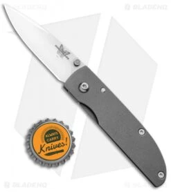 Vintage Benchmade Big Spender Frame Lock Knife (3.625" Satin) 335D2 -Benchmade Vintage Benchmade Big Spender FL Satin 335D2 BHQ 99185 jr bottlecap