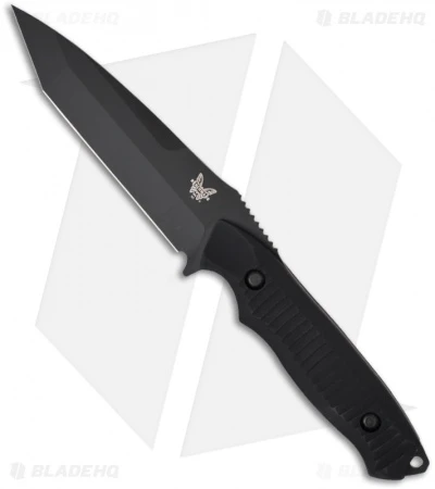 Benchmade 141BK Nimravus Tanto Knife (4.5" Black Plain) 3 Benchmade 141BK Nimravus Tanto Knife (4.5" Black Plain)