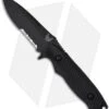 Benchmade Nim Cub II Knife 147SBK Drop Point Fixed Blade (3.5" Black Serr) -Benchmade benchmade 147sbk nimcub ii