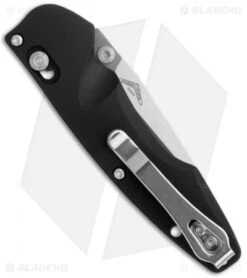 Benchmade Emissary AXIS-Assist Knife Black Aluminum (3" Satin) 470-1 -Benchmade benchmade 470 1 osbourne emissary back