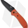 Benchmade Griptilian AXIS Lock Knife Orange (3.45" Black) 551BK-ORG -Benchmade benchmade 551bk org grip drop point