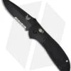 Benchmade Griptilian AXIS Lock Knife Black (3.45" Black Serr) 551SBK -Benchmade benchmade 551sbk griptilian mpd new