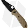 Benchmade Mini Griptilian AXIS Lock Knife Sand (2.91" Black) 555BKHGSN 1 Benchmade Mini Griptilian AXIS Lock Knife Sand (2.91" Black) 555BKHGSN -Benchmade benchmade 555bkhgsn mini grip black tan plain