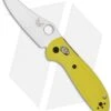 Benchmade Mini Griptilian AXIS Lock Knife Yellow (2.91" Satin) 555HG-YEL -Benchmade benchmade 555hg yellow mini griptilian