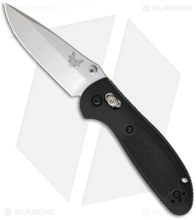 Benchmade Mini Griptilian AXIS Lock Knife Black (2.91" Satin) 556-154CM 3 Benchmade Mini Griptilian AXIS Lock Knife Black (2.91" Satin) 556-154CM