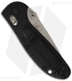 Benchmade Mini Griptilian Tanto AXIS Lock Knife Black (2.91" Satin) 557-154CM 5 Benchmade Mini Griptilian Tanto AXIS Lock Knife Black (2.91" Satin) 557-154CM -Benchmade benchmade 556 mini griptilian mdp new back 1