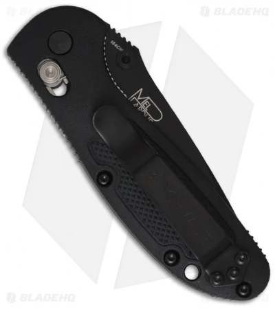 Benchmade Mini Griptilian AXIS Lock Knife Black (2.91" Black Serr) 556SBK 4 Benchmade Mini Griptilian AXIS Lock Knife Black (2.91" Black Serr) 556SBK - Image 2