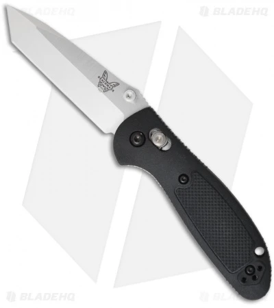 Benchmade Mini Griptilian Tanto AXIS Lock Knife Black (2.91" Satin) 557-154CM 3 Benchmade Mini Griptilian Tanto AXIS Lock Knife Black (2.91" Satin) 557-154CM