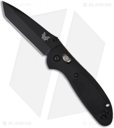 Benchmade Mini Griptilian Tanto AXIS Lock Knife (2.91" Black) 557BK 3 Benchmade Mini Griptilian Tanto AXIS Lock Knife (2.91" Black) 557BK