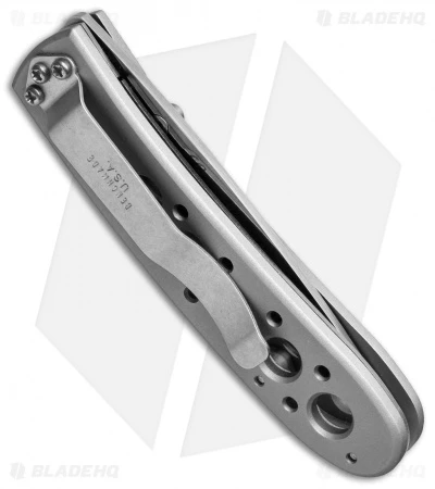 Vintage Benchmade Leopard 612S-CLR Liner Lock Knife (3.0" Satin Serr) 4 Vintage Benchmade Leopard 612S-CLR Liner Lock Knife (3.0" Satin Serr) - Image 2