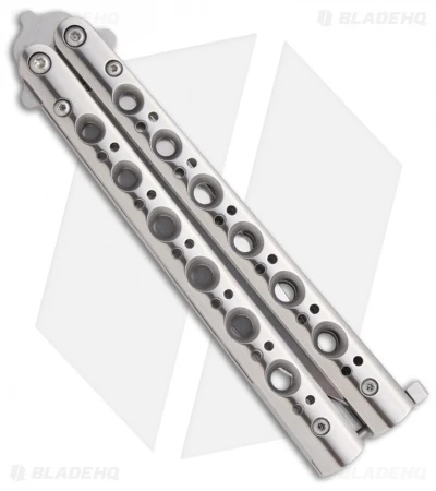 Benchmade 62 Balisong Butterfly Knife Stainless Steel (4.25" Satin) 4 Benchmade 62 Balisong Butterfly Knife Stainless Steel (4.25" Satin) - Image 2
