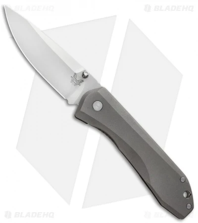 Benchmade 761 Titanium Monolock Knife (3.73" Satin) 3 Benchmade 761 Titanium Monolock Knife (3.73" Satin)