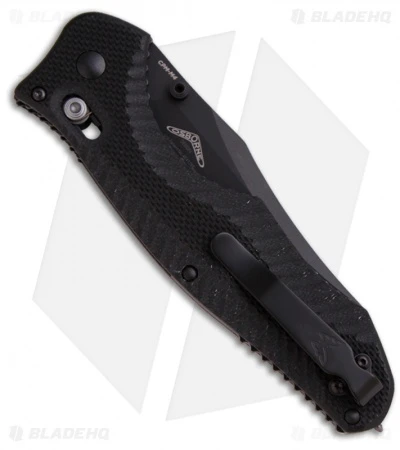 Benchmade 810SBK Contego AXIS Lock Knife (3.98" Black Serr) 4 Benchmade 810SBK Contego AXIS Lock Knife (3.98" Black Serr) - Image 2